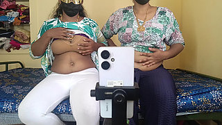 Sisters Video Call with Boyfriend