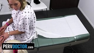 Doctor's Office Desire: Big-Titted Blonde Mimi Monet Gets a Face Full of Cum