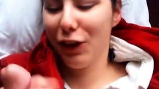 Shy Amateur Gets A Facial
