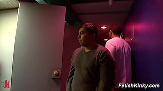 Naughty Shoppers Glory Hole Adventure