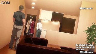 Hentai Anime Girl with Big Booty Gets Hardcore Doggystyle Fuck and Creampie