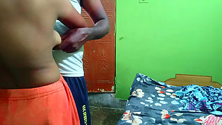 Ammu Takes off Her T-shirt, Reveals Her Breasts to Seduce, and Bends Over to Take It Hard 103
