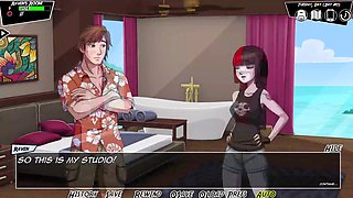 Harem adventure in an animated paradise filled with lust