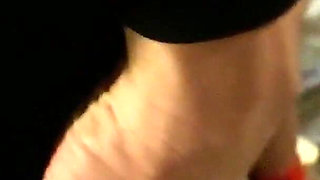 Bound and Blindfolded MILF Sucks Cock POV