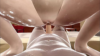 LADY DIMITRESCU FUCKING A GIANT COCK