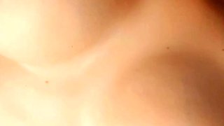 Solo teen Babe Ambery Sym striptease masturbation