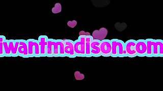 Madison gets caught masturbating