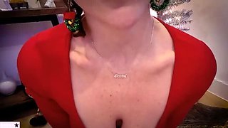 Step Mommy Wishes for a Naughty Christmas with Her Step Son