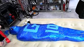 Older Man Mummified With Pierced Nipples – MISTRESS
