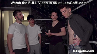 Old Strippers Made us Realize we were Bi! Group Sex at LetsGoBi