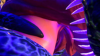 Space Creature Fucks 3 D Hentai