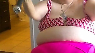 Big Beauty Nurse Vicki Is Exercising in the Gym Part 1
