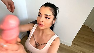 Anal creampie, 18 year old, anal orgasm