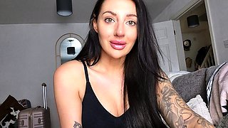 Brunette babe chelsea french solo masturbation