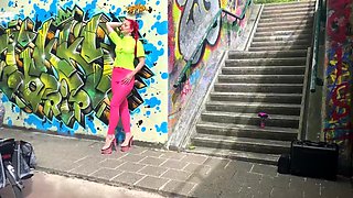 Blonde teens outdoor hardcore sex