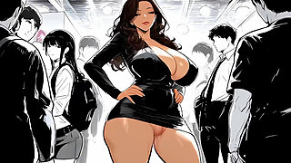 Hot Latina MILF in Cosplay Fucked at Convention by Otaku Fan - Uncensored Hentai