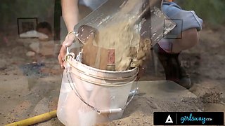 Girlsway Mia Malkova brings her counterpart to the huge boobed physician Angela White for a breasts session