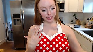 SelfDesire Hot redhead babe Jayden Cole outdoor masturb