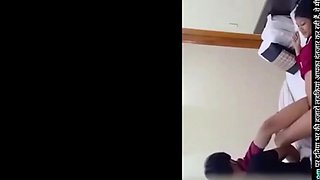 Mumbai College Fresher Girl Riding Senior's Cock in Ragging Punishment [censored] Video
