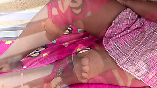 Chohi Delight Is a Leggy Secretary That Loves Her Toes Sucked Before She Fucks