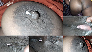Stepmom Show Milky Boobs and Juicy Pussy