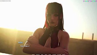 Shamandev's Shadows of Desire: Cum Hater Facial & Miley Loving BBC - Anal Teen BDSM 3D Game