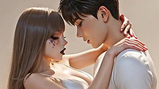 Gorgeous Anime Doll having a close encounter