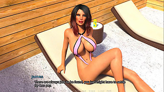 Thirsty for my guests: guy and a sexy mature MILF with huge tits by thee pool ep 19