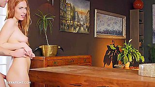 Beautiful Redhead Model Holly Molly Letting Her Lover Fuck Her In Different Positions - European Erotic Sex