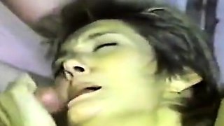 Vintage Amateur Blowjob and Facial