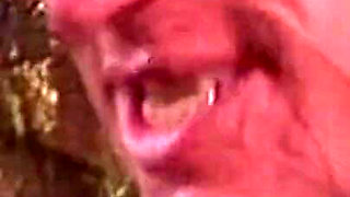 Retro Sex with Horny Slut Blonde Fucked in Ass