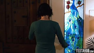 Petite MILF takes huge BBC from hubby and his boss in wild threesome