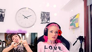 Teen Reacting to the best latino porn (MyBadReputation) -