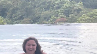 Skinny Dipping and Testing Out the Pool on Day 1!