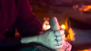 Step Mom's World Best Handjob - Cumshot & Dirty Talk with Shawna Panofka