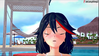 Ryuko Matoi Sexy Bikini Sex