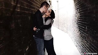 Jimena and Sam's stockings sex