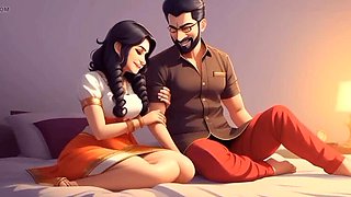 Holi Special: Indian Stepfather Fucks StepDILF Hardcore - Deep Throat & Doggy Style