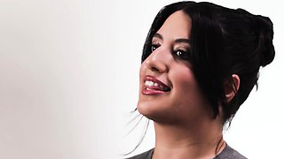 Huge boobs BBW Arabian MILF masturbates