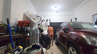 Setting up the garage