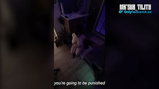 Real BDSM Slave Punished, Spanked, Whipped, Humiliated by Master Mk