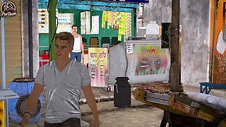 Hot Indian Bhabhi Gangbang - Milkman & Landlord Fuck Desi Aunty Hard