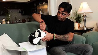 What starts off as an innocent VR jerk-off session for Mike