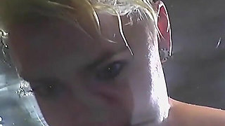 Tattooed Slut Gulps Piss and Cocks in Extreme Ggg Bukkake