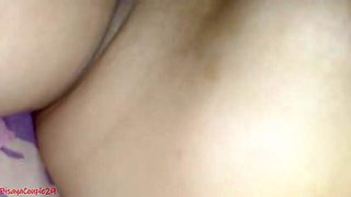 Filipina Single Mom Fucks Hard in Red Panties - Creampie & Moaning