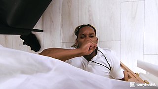 Yeri Blue's Sizzling Passion in a Wild Bathroom Clash