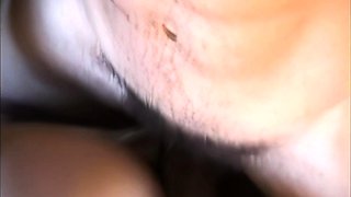 MILF enjoys hardcore sex with two cocks in a threesome