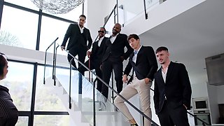 PornBox-Yasmina Khan Insane Gang Bang... All The Homies