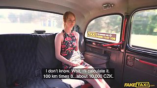 Voyeur Cabbie Pounds Skinny Redhead Ariela Donovan in Fake Taxi