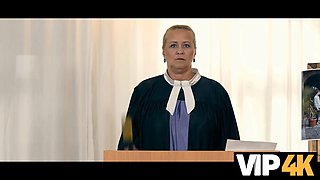 Vip4k. contempt and schlong in court